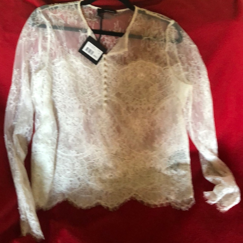 Dual Matt crepe & lace